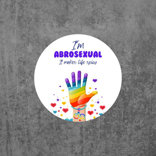 I'm Abrosexual Vinyl Sticker Decal