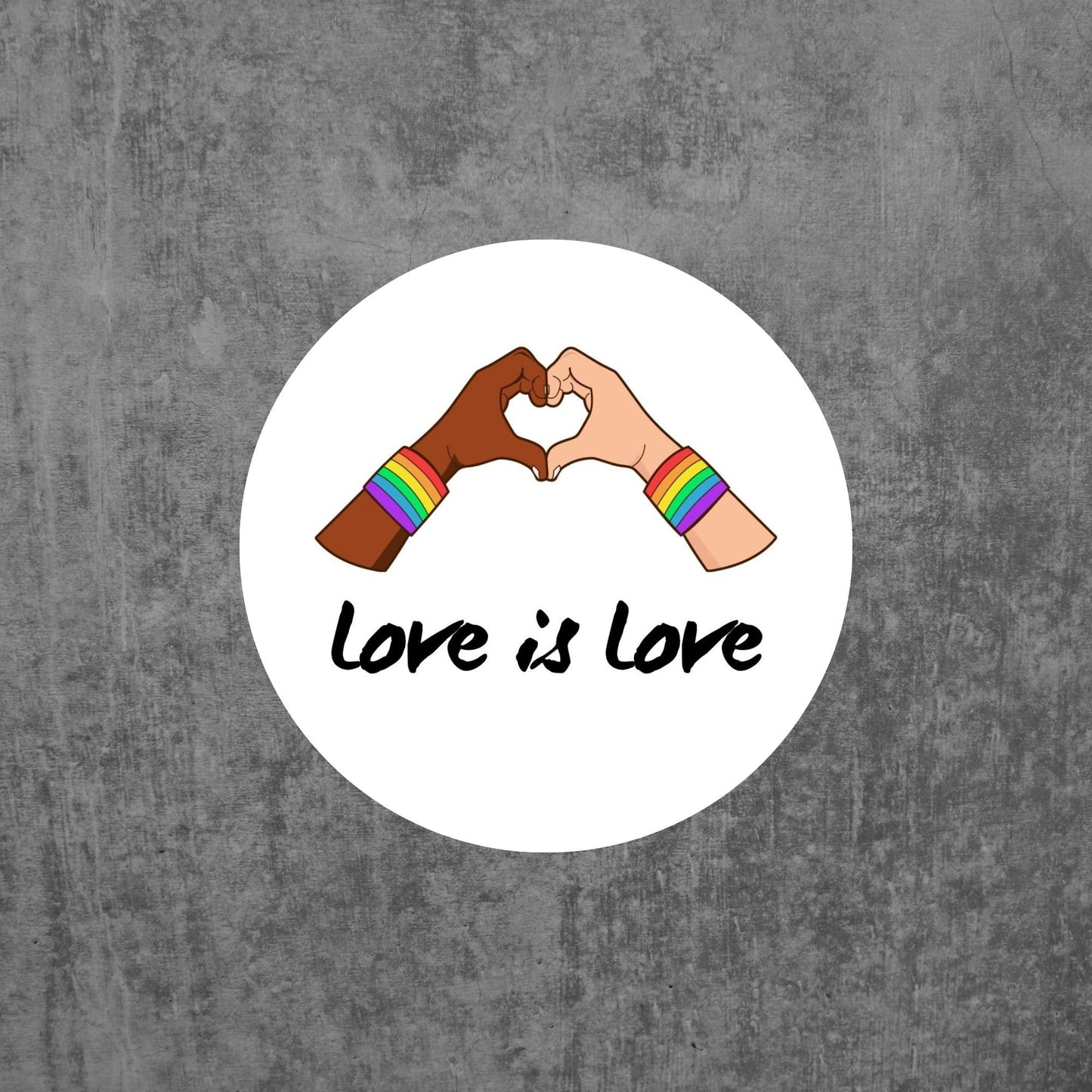 Love is Love Vinyl Sticker Decal