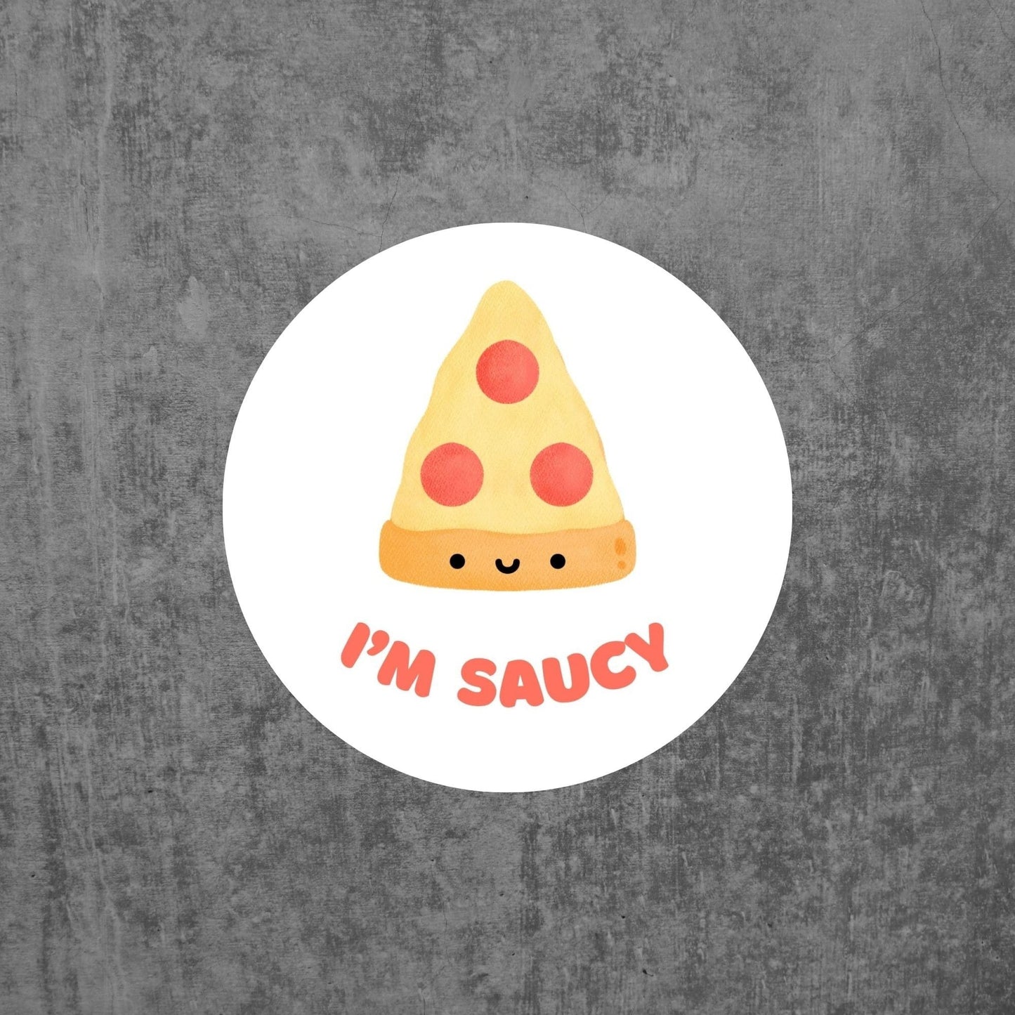 I'm Saucy Vinyl Sticker Decal